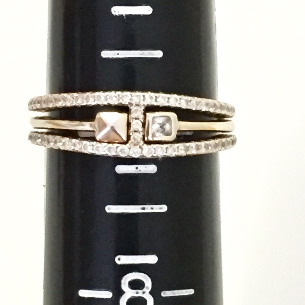 925 Silver Stacking Combo Ring - image 4